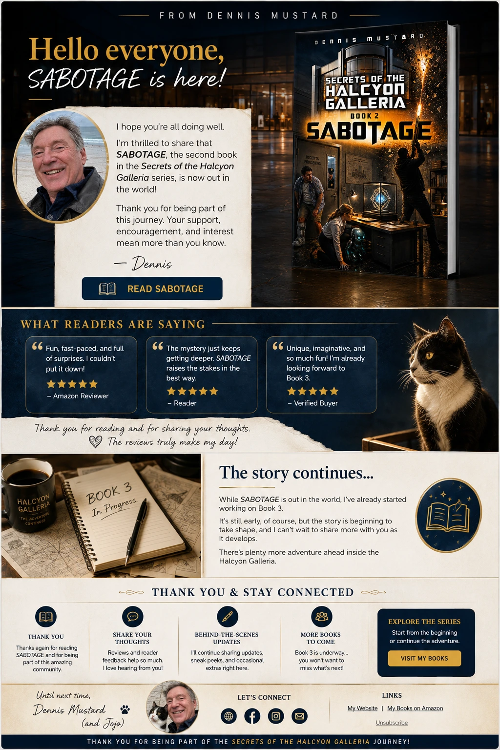 Sabotage — reader newsletter