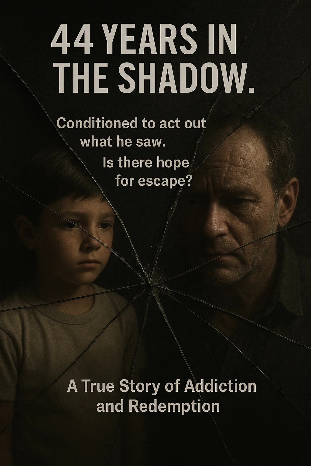 44 Years in the Shadow — campaign artwork